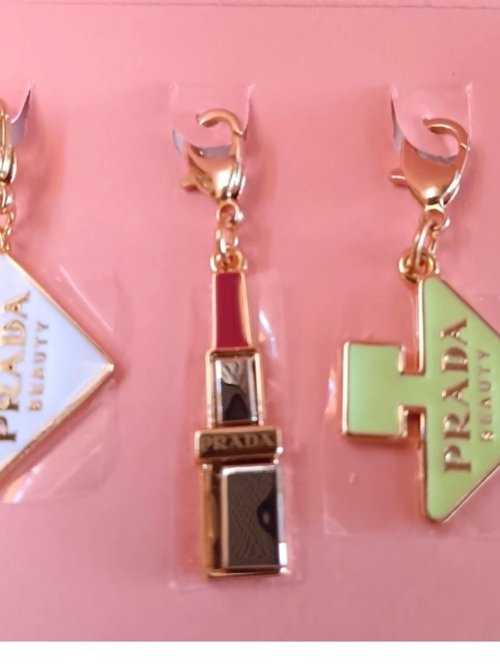 3 Prada Beauty Charms. NWT - Picture 4 of 8